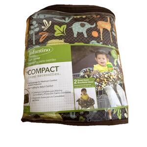 INFANTINO *NEW* Grocery/Shopping Cart Cover Compact Travel Germ/Dirt Protection